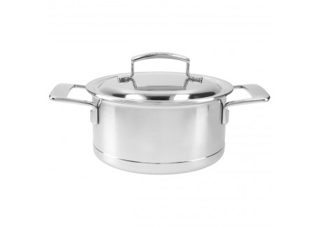 Silver 7 Kookpot RVS 18 cm 2,2 L met Deksel