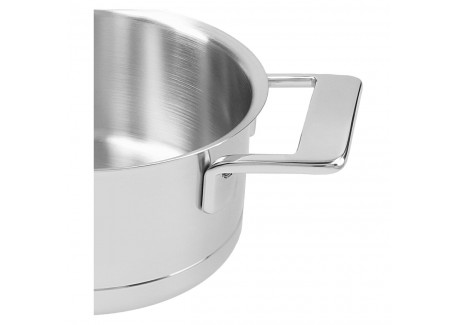 Silver 7 Casserole Inox 18 cm 2,2 L avec Couvercle