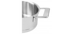 Silver 7 Casserole Inox 18 cm 2,2 L avec Couvercle