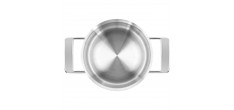 Silver 7 Casserole Inox 18 cm 2,2 L avec Couvercle
