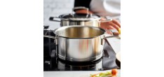 Silver 7 Casserole Inox 18 cm 2,2 L avec Couvercle