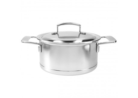 Silver 7 Kookpot RVS 20 cm 3 L met Deksel