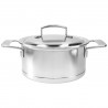 Voir la slide Silver 7 Casserole Inox 20 cm 3 L avec Couvercle