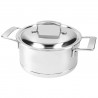 Voir la slide Silver 7 Casserole Inox 20 cm 3 L avec Couvercle