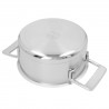 Zie dia Silver 7 Kookpot RVS 20 cm 3 L met Deksel