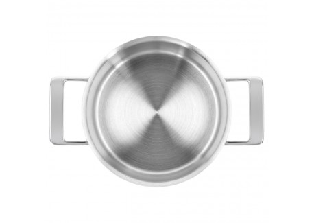 Silver 7 Casserole Inox 20 cm 3 L avec Couvercle