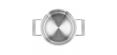 Silver 7 Casserole Inox 20 cm 3 L avec Couvercle