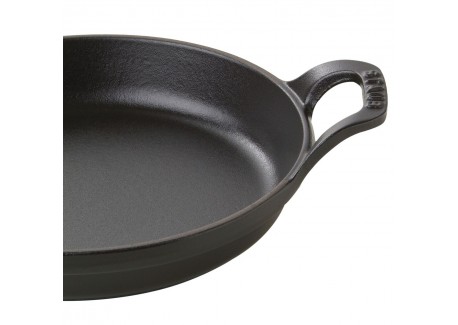 Rond Ovenschaal 20 cm Mat Zwart 0,8 l