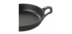 Rond Ovenschaal 20 cm Mat Zwart 0,8 l