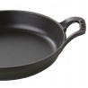 Zie dia Rond Ovenschaal 20 cm Mat Zwart 0,8 l
