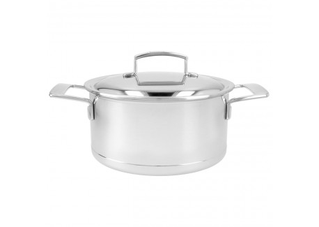 Silver 7 Kookpot RVS 22 cm 4 L met Deksel