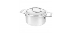 Silver 7 Kookpot RVS 22 cm 4 L met Deksel