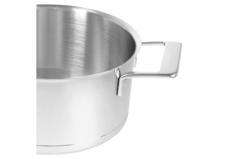 Silver 7 Casserole Inox 22 cm 4 L avec Couvercle