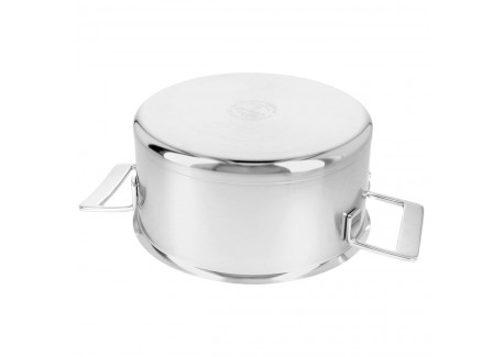 Silver 7 Kookpot RVS 22 cm 4 L met Deksel