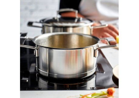 Silver 7 Kookpot RVS 22 cm 4 L met Deksel