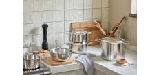 Silver 7 Casserole Inox 22 cm 4 L avec Couvercle