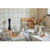 Zie dia Silver 7 Kookpot RVS 22 cm 4 L met Deksel