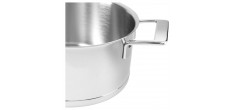 Silver 7 Casserole Inox 24 cm 5,2 L avec Couvercle