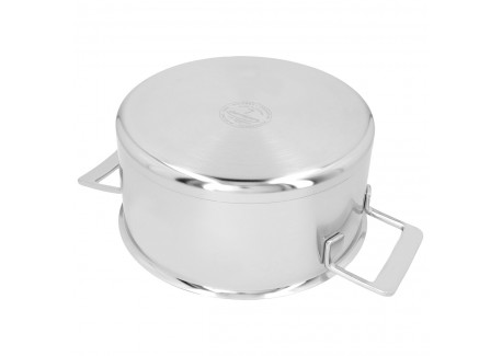 Silver 7 Kookpot RVS 24 cm 5,2 L met deksel