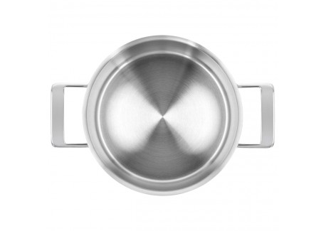 Silver 7 Casserole Inox 24 cm 5,2 L avec Couvercle