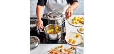 Silver 7 Kookpot RVS 24 cm 5,2 L met deksel