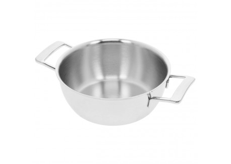 Silver 7 Cocotte Conique Inox 24 cm 3,3 L avec Couvercle
