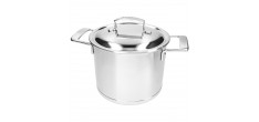 Silver 7 Soeppot 20 cm RVS 5 L met deksel