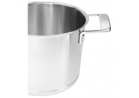 Silver 7 Soeppot 20 cm RVS 5 L met deksel