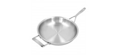 Silver 7 Bakpan RVS 28 cm met Tegengreep