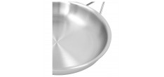 Silver 7 Bakpan RVS 28 cm met Tegengreep