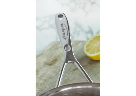 Silver 7 Bakpan RVS 28 cm met Tegengreep