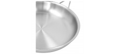 Silver 7 Bakpan RVS 32 cm met tegengreep