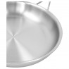 Zie dia Silver 7 Bakpan RVS 32 cm met tegengreep
