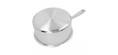 Silver 7 Steelpan RVS 16 cm