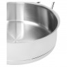 Zie dia Silver 7 Lage Sauteuse RVS 24 cm 2,75 L met deksel