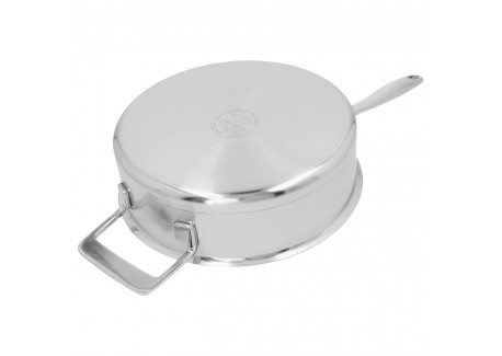 Silver 7 Sauteuse Basse Inox 24 cm 2,75 L avec Couvercle