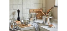 Silver 7 Sauteuse Basse Inox 24 cm 2,75 L avec Couvercle