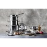Zie dia Silver 7 Lage Sauteuse RVS 24 cm 2,75 L met deksel