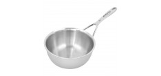 Silver 7 Conische Sauspan RVS 18 cm 1,5 L