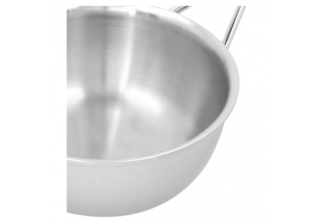 Silver 7 Sauteuse Conique Inox 18 cm 1,5 L