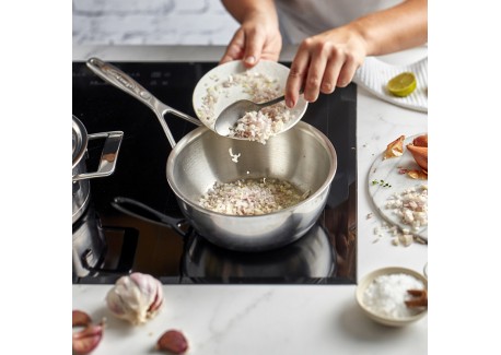 Silver 7 Sauteuse Conique Inox 18 cm 1,5 L