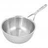 Zie dia Silver 7 Conische Sauspan RVS 20 cm 2 L