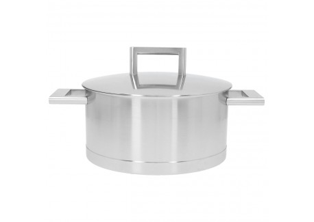 John Pawson 7 Casserole 20 cm 3 L avec Couvercle Inox