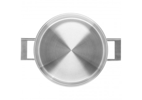 John Pawson 7 Casserole 24 cm 5,2 L avec Couvercle Inox