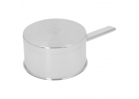 John Pawson 7 Steelpan 14cm met Deksel RVS