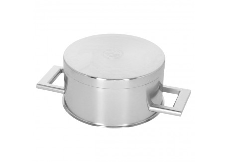 John Pawson 7 Casserole 16 cm 1,5 L avec Couvercle Inox