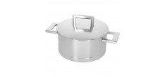 John Pawson 7 Casserole 18 cm 2,2 L avec Couvercle Inox