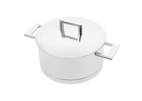 John Pawson 7 Casserole 22 cm 4 L avec Couvercle Inox