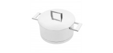 John Pawson 7 Casserole 22 cm 4 L avec Couvercle Inox