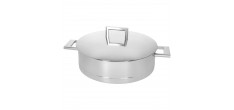 John Pawson 7 Lage Kookpot 28 cm 4,8 L met Deksel RVS